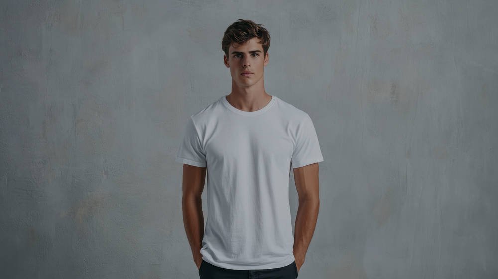 남성용 기본적인 클래식 티셔츠 콜렉션