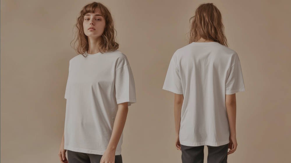 여성용 기본적인 클래식 티셔츠 콜렉션